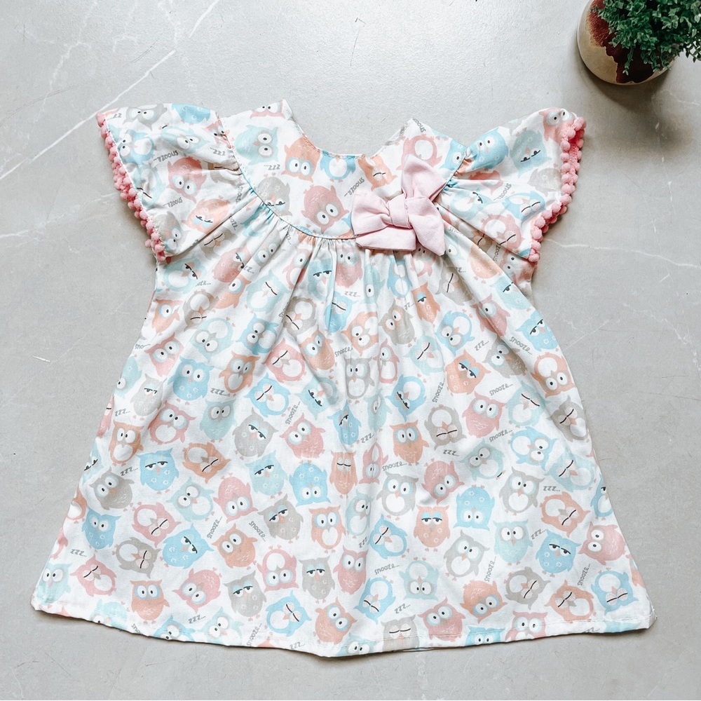 NWOT Baby girl cotton dress 6m